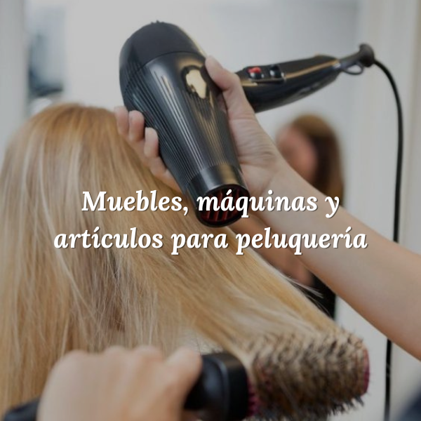 Muebles, Maquinas & Articulos De Peluqueria