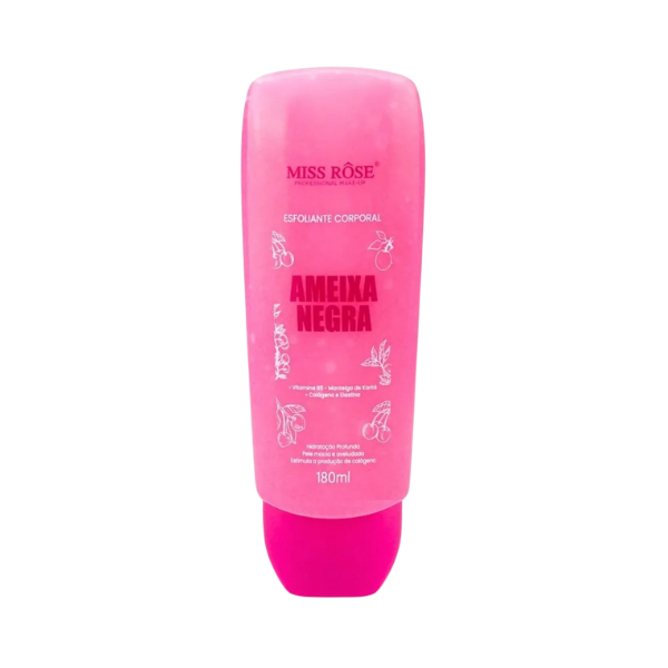 Miss Rose Exfoliante Corp Ameixa Negra 100ml