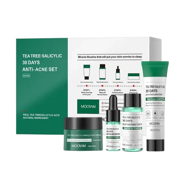 Mooyam Set Te Verde 4pcs Anti Acne